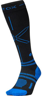 Running Ultralight Compressie Sokken Heren zwart/blauw - M2