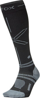 Running Ultralight Compressie Sokken Heren zwart/grijs - M3