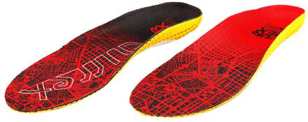 RunPro Low Inlegzooltje-Rood,Geel - XXL