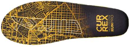 RunPro Med Inlegzooltje geel - S