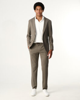 Runway mateo trousers Houtskool - 52