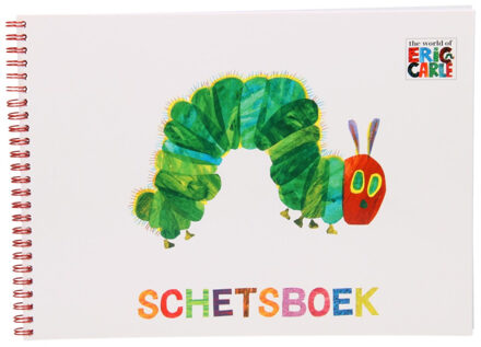 Rupsje Nooitgenoeg A4 schetsboek