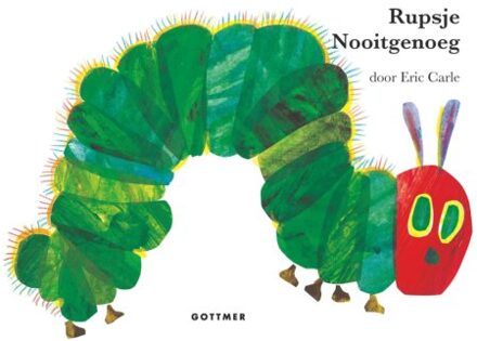 Rupsje Nooitgenoeg - Boek Eric Carle (9025722164)