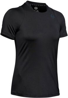 Rush Short Sleeve Dames Sportshirt - Zwart - Maat XS