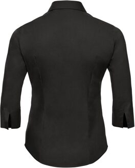 Russell Athletic Russell Collectie Dames/Dames 3/4 Mouw Easy Care Gevoelig overhemd (Zwart)