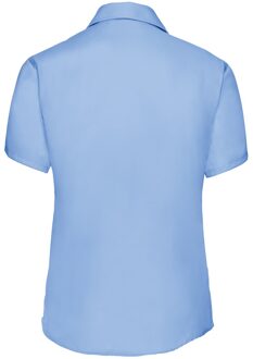 Russell Athletic Russell Collectie Dames/Dames Korte Mouwen Ultiem Niet-Ijzershirt (Heldere lucht) Blauw - XS