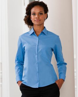 Russell Athletic Russell Collectie Dames / Dames Lange Mouwen Shirt (Bedrijfsblauw) - maat