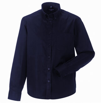 Russell Athletic Russell Collectie Herenshirt met lange mouwen (Franse marine) Navy - 18.5 inch