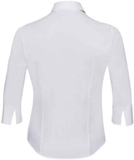 Russell Athletic Russell Collection Dames/Dames Easy-Care 3/4 mouw shirt (Wit) - EU 44 / UK 16