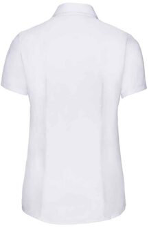 Russell Athletic Russell Collection Dames/Dames Formeel Overhemd Visgraat (Wit)