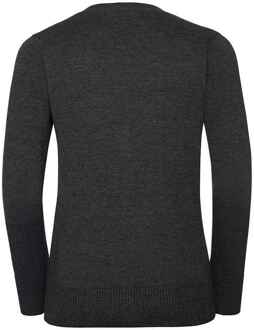 Russell Athletic Russell Collection Dames/Dames Gebreid V Hals Vest (Houtskool mergel) - maat EU 36 / UK 8