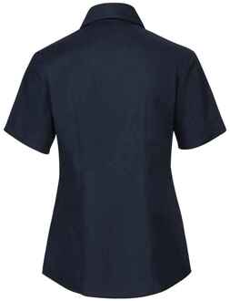 Russell Athletic Russell Collection Dames/Dames Oxford Overhemd Met Korte Mouwen (Heldere marine) Navy/blauw - S