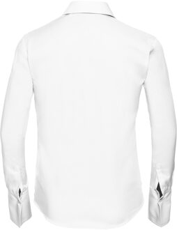 Russell Athletic Russell Collection Dames/Dames Ultimate Shirt Met Lange Mouwen (Wit)