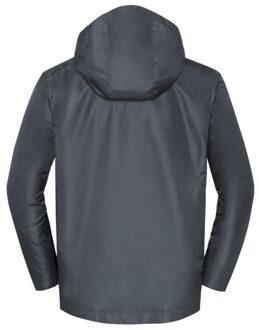 Russell Athletic Russell Collection Heren Essentiële Weerbestendige Shell Jacket (Ijzergrijs) - 2XL