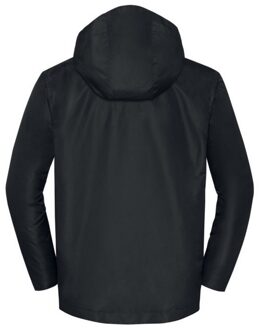 Russell Athletic Russell Collection Heren Essentiële Weerbestendige Shell Jacket (Zwart) - L