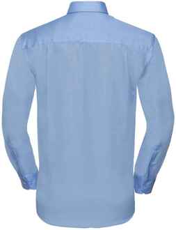 Russell Athletic Russell Collection Heren Ultimate Formeel Overhemd Met Lange Mouwen (Heldere lucht) Blauw - 17 inch