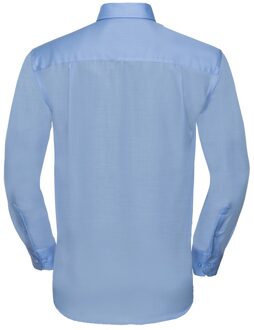 Russell Athletic Russell Collection Heren Ultimate Non-Iron Formeel Overhemd Met Lange Mouwen (Heldere lucht) Blauw - 16 inch