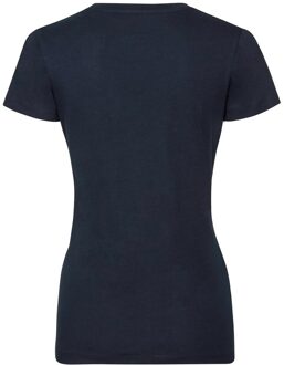 Russell Athletic Russell Dames Authentiek 100% Organisch T-shirt (Frans Marineblauw) - maat S Navy