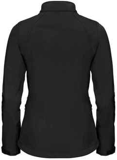 Russell Athletic Russell Dames/Dames 3 Layer Soft Shell Jas (Zwart) - maat