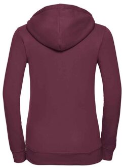 Russell Athletic Russell Dames/Dames Authentic Full Zip Hoodie (Bourgondië) - maat Bourgogne