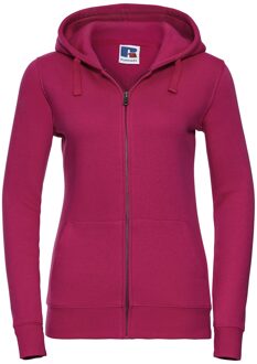 Russell Athletic Russell Dames/Dames Authentic Full Zip Hoodie (Fuchsia) - M