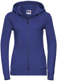 Russell Athletic Russell Dames/Dames Authentic Full Zip Hoodie (Helder Koningsblauw) Navy/blauw