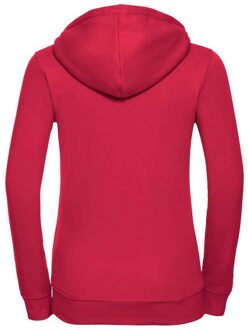 Russell Athletic Russell Dames/Dames Authentic Full Zip Hoodie (Klassiek rood) - maat XL