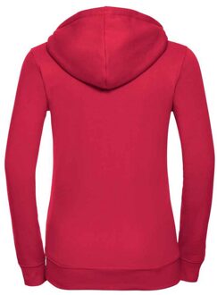 Russell Athletic Russell Dames/Dames Authentic Full Zip Hoodie (Klassiek rood) - S
