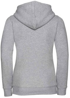 Russell Athletic Russell Dames/Dames Authentic Full Zip Hoodie (Licht Oxford Grijs) - maat