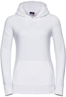 Russell Athletic Russell Dames/Dames Authentic Hoodie (Wit) - maat EU 42 / UK 14