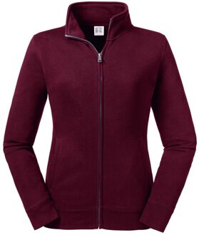 Russell Athletic Russell Dames/dames Authentieke Sweat Jacket (Bourgondië) - maat M Bourgogne