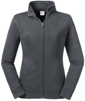 Russell Athletic Russell Dames/dames Authentieke Sweat Jacket (Konvooi Grijs) - maat L Donkergrijs