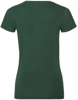 Russell Athletic Russell Dames/dames Biologische T-Shirt met korte mouwen (Fles groen) - XS
