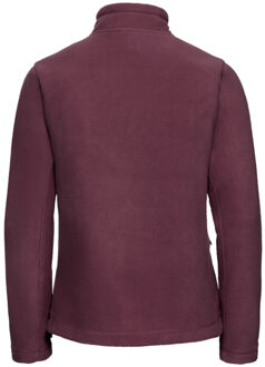 Russell Athletic Russell Dames/Dames Full Zip Outdoor Fleecejack (Bourgondië) Bourgogne - 2XL