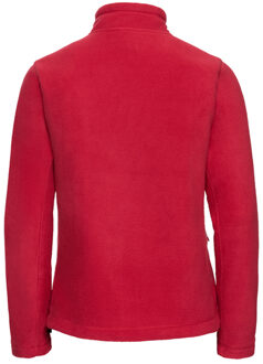 Russell Athletic Russell Dames/Dames Full Zip Outdoor Fleecejack (Klassiek rood) - maat L