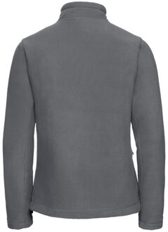 Russell Athletic Russell Dames/Dames Full Zip Outdoor Fleecejack (Konvooi Grijs) - maat S Donkergrijs