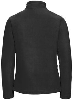 Russell Athletic Russell Dames/Dames Full Zip Outdoor Fleecejack (Zwart) - S