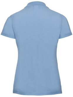 Russell Athletic Russell Dames/Dames Klassiek Effen Poloshirt van Polycotton (Hemelsblauw) - maat EU 44 / UK 16