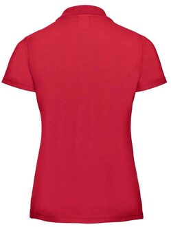 Russell Athletic Russell Dames/Dames Klassiek Effen Poloshirt van Polycotton (Klassiek rood) - EU 46 / UK 18