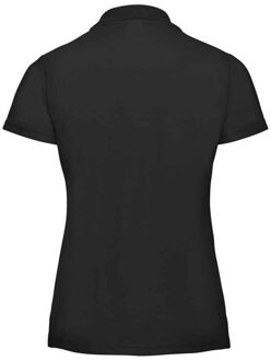 Russell Athletic Russell Dames/Dames Klassiek Effen Poloshirt van Polycotton (Zwart) - maat EU 44 / UK 16