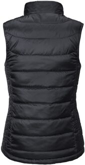 Russell Athletic Russell Dames/Dames Nano Gewatteerde Bodywarmer (Zwart) - maat