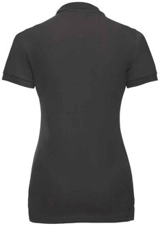 Russell Athletic Russell Dames/Dames Piqué Stretch Poloshirt (Zwart) - maat 2XL