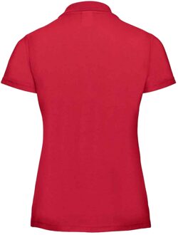 Russell Athletic Russell Dames/Dames Polycotton Klassiek Poloshirt (Klassiek rood) - XL