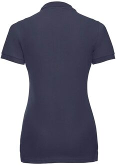 Russell Athletic Russell Dames/dames Stretch Short Sleeve Polo Shirt (Franse marine) Navy - XS