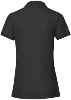 Russell Athletic Russell Dames/dames Stretch Short Sleeve Polo Shirt (Zwart)