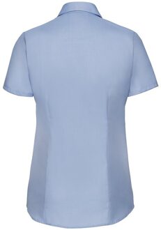 Russell Athletic Russell Dames/dames Visgraat Werkshirt met korte mouwen (Lichtblauw) - L