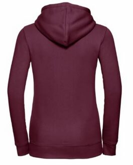 Russell Athletic Russell Dames Premium Authentieke Hoodie (3-Lagen Stof) (Bourgondië) Bourgogne - M