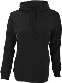 Russell Athletic Russell Dames Premium Authentieke Hoodie (3-Lagen Stof) (Zwart) - maat M