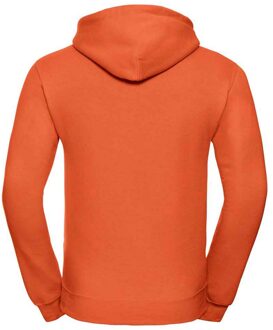 Russell Athletic Russell Effen Heren Hoodie (Oranje) - maat