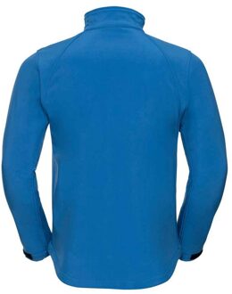 Russell Athletic Russell Effen Soft Shell Jas Heren (Azuurblauw) - M